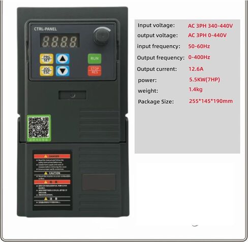 Air Cooled Spindle Motor 0.8KW 1.5KW 2.2KW 4KW Variable Frequency Drive Inverter 220V for CNC Engraving Milling Grind 1Pcs(220V-1.5KW) in Saudi Arabia