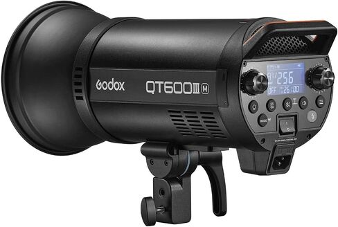Godox QT1200IIIM Studio Strobe Flash Light 1200W GN105 1/8000S High SPED SYNC LIGHTINGERING BUTION SYSTER WIRLING WIRLING 40W LED POLB LCD لوحة LCD مع M/Multi/HSS Flash Mode in Saudi Arabia