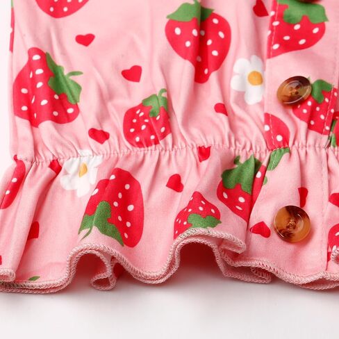 Toddler Girls Short Sets Kids Love Heart Ruffle sleeveless Tops and Casual Shorts Girls Summer 2 Piece Outfits Clothes in Kuwait