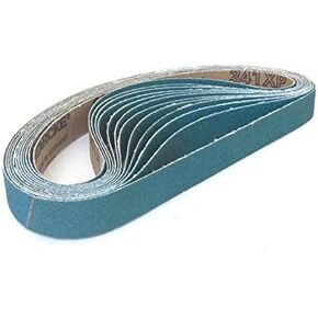 3/4 X 20-1/2 Zirconia Cloth Narrow Sander Belts (48 Pack, 120 Grit)