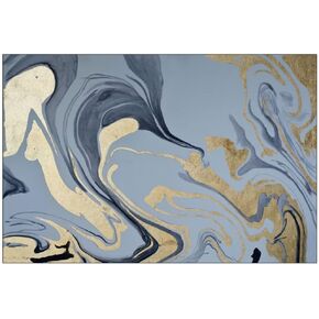 Window Clings Window Privacy Film Marble Decorative Glass Window Stickers Suitable for Living Room Office Bathroom Sliding Door Privacy Window Film(A,80 * 140 cm)