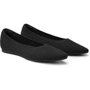 VIVAIA Aria 5 Functional Women's Flats Slip on Pointed-Toe Flats Shoes with Arch Support Counter Padding Washable Ballet Shoes for Work