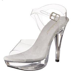 Pleaser Fabulicious Women's Cocktail-508 Ankle-Strap Sandal