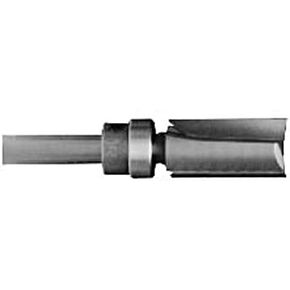 Whiteside 3002 Template Router Bit with Ball Bearing Guide (Shank: 1/4", Cutting Diameter: 1/2", Cutting Length: 3/4", Overall Length: 2-1/4")