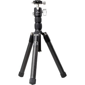 UT-26 Lightweight Portable Reverse Folding Carbon Fiber Tripod Set, Folding Length 29.7cm,Detachable CB-30 Ballhead,Suitable for Portable Micro-Single, SLR, Travel