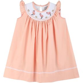 Baby and Girls Smocked Bishop Dress