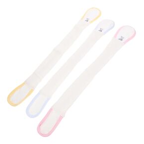 3Pcs Diaper Fixing Belts Comfortable Nappy Fasteners for Adjustable Breathable Material Practical Durable Accessories