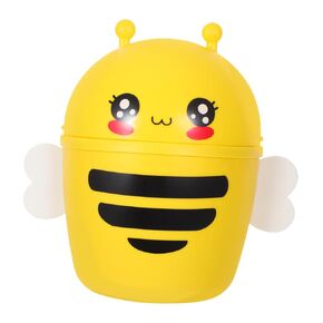 Alipis Mini Waste Basket with Clamshell Design Cartoon Trash Can for Office Desktop Use Convenient Garbage Can for Spaces for Countertops and Cabinets