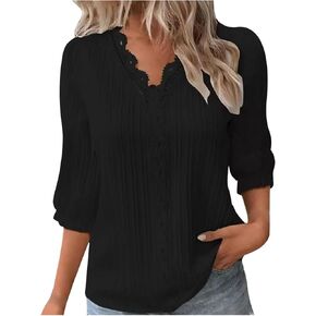 Oversized Tshirts for Women 2025 Short Sleeve Basic Tops Casual V Neck T Shirts Trendy Loose Fit Ruched Blouse