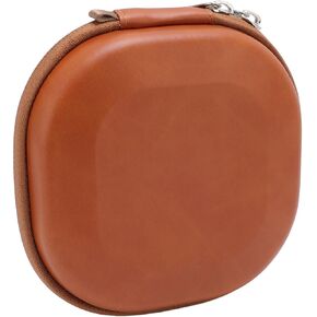 Tbest Camera Filter Storage Bag PU Leather 5 Layers Shockproof Retro Camera Filter Carry Case for Filters Up to 112mm