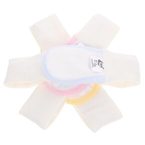 Hanabass 3pcs حفاضات قابلة للتعديل أحزمة الأحزمة خفيفة الوزن الحفاضين للأولاد للأولاد إغلاق حفاضات القماش آمنة العصابات المرنة لمرونة الراحة
