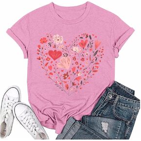 Womens Summer Tops Shirts Cute Clothes for Women Western Outfit Cotton Blouses Blouse Loose Fitting Tops for