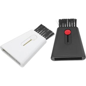 POPETPOP 2pcs Telescopic Screen Brush Portable Multi Use Cleaning Tool for Laptops Phones Monitors and Cameras Lightweight and Stylish Electronics Maintenance