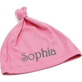 Custom Baby Boy Girl Beanie Hat, Personalized Keepsake Newborn, Customized Infant Gift for Showers, New Parents