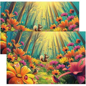 2 Pcs VBS 2025 Decorative Background 9 x 6 ft Large Sized Backdrop Observe The World VBS 2025 Magnified Decorations Crafts Home Photo Studio Props Suitable for Vacation Bible School