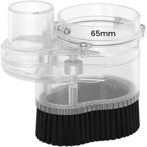 65mm CNC Dust Shoe, Compatible with Most 65mm Spindle Motor Router, Hose Adapter 38mm (1.5″)