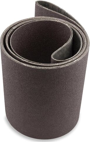 Red Label Abrasives 6 X 80 Inch 80 Grit Aluminum Oxide Premium Quality Metal Sanding Belts, 2 Pack in Saudi Arabia