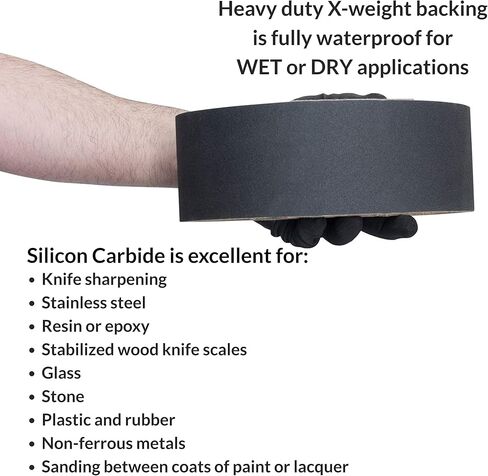 Red Label Abrasives 4 X 106 Inch 80 Grit Silicon Carbide Sanding Belts, 3 Pack in Saudi Arabia