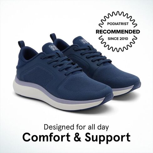 Abeo MXV Cruise Walking Shoes Women | أحذية العظام للنساء | المدمج في التهاب اللفافة الأخمصية | التهاب اللفافة الأخمصية in Kuwait