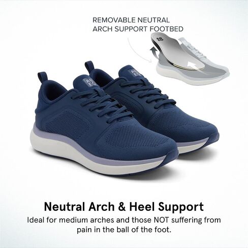 Abeo MXV Cruise Walking Shoes Women | أحذية العظام للنساء | المدمج في التهاب اللفافة الأخمصية | التهاب اللفافة الأخمصية in Kuwait