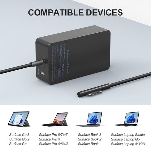65W Laptop Charger for Dell OptiPlex 9010 9020 3020 3040 3050 3060 3070 7050 7060 7070 D10U D08U D09U Micro Desktop Power Supply Adapter AC Adapter for Dell Inspiron 15 5000 7000 Series in Saudi Arabia