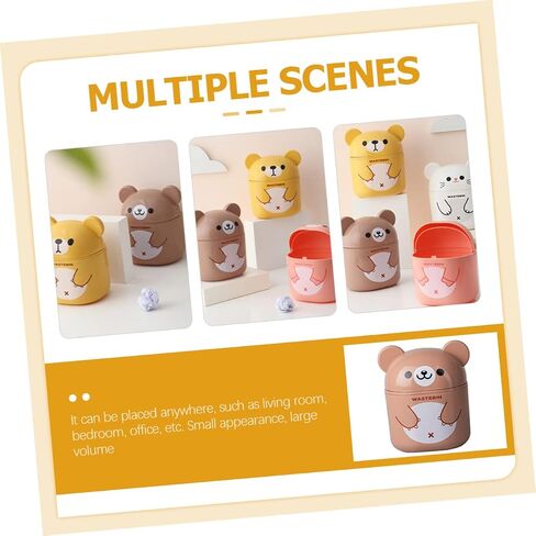 سطح المكتب Mini Can Kawaii Dorm Office مكتب صغير من البلاستيك PP مادة 0.6L in Saudi Arabia