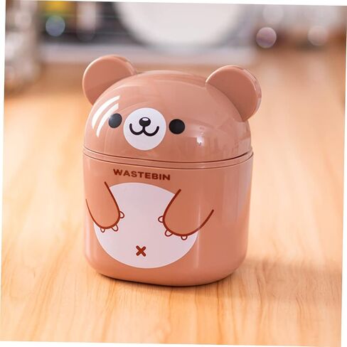 سطح المكتب Mini Can Kawaii Dorm Office مكتب صغير من البلاستيك PP مادة 0.6L in Saudi Arabia