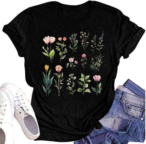 Womens Summer Tops Short Sleeve Shirts for Women Workout Trendy 2025 Club Outfits Work Undershirts Women in Saudi Arabia