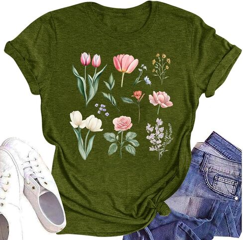 Womens Summer Tops Short Sleeve Shirts for Women Workout Trendy 2025 Club Outfits Work Undershirts Women in Saudi Arabia