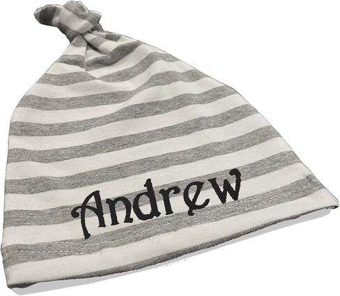 Custom Baby Boy Girl Beanie Hat, Personalized Keepsake Newborn, Customized Infant Gift for Showers, New Parents in Saudi Arabia