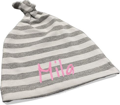 Custom Baby Boy Girl Beanie Hat, Personalized Keepsake Newborn, Customized Infant Gift for Showers, New Parents in Saudi Arabia