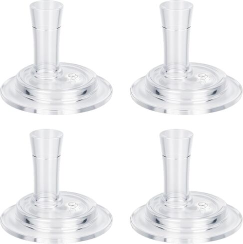 Sippy Straw Nipples Compatible with MAM Bottles & Glass Bottles, Replacement Bottle Nipple, Soft Food Grade 100% Silicone Spouts, Leak-Proof, BPA Free, Variable Flow, 9m+, 4 Count in Kuwait