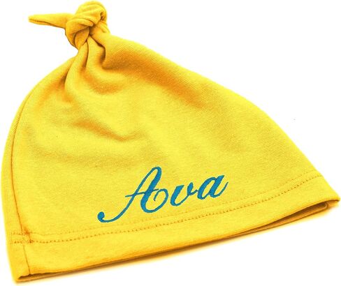 Custom Baby Boy Girl Beanie Hat, Personalized Keepsake Newborn, Customized Infant Gift for Showers, New Parents in Saudi Arabia