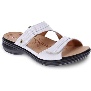 Revere Rio Women's Slide Sandals - Luxurious Leather with Superior Arch Support and Fully Adjustable Fit