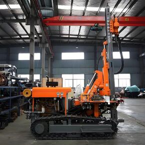 Portable Crawler DTH Drilling Rig, High Performance Rock Drilling Rig for Mining and Hard Rock Projects