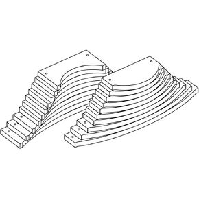 5465 Arched Door Templates