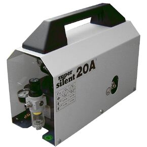Silentaire Super Silent 20-a Whisper Quiet Airbrush Compressor 1/5hp 0.7 Cfm 55-85psi Low Noise Level