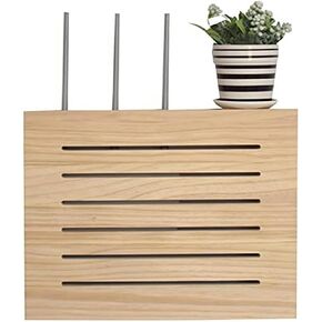 Router Storage Box Router Storage Box,Floating Wall Mounted Shelf Router Storage Box Wall Mount WiFi Router Stand Home and Office WiFi Router Adjustable Cable Box Storage Wall-Mounted Shelf Bracket S