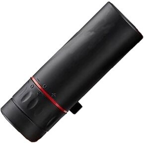 Clear Monocular Telescope Smartphone Adaptable High Definition Monocular Telescope for Bird Watching, Travel Stargazing, Travel Hunting, Camping Adventure (Black)