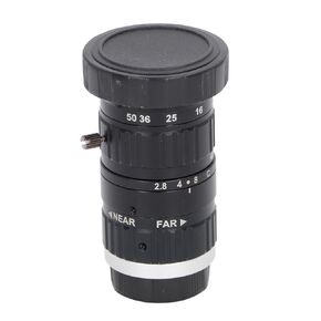 C Mount Zoom Lens Varifocal C-Mount Lens 6MP 10 to 50mm Manual Focusing Varifocal Lens for Industrial Laboratory, Industrial Telescope Lens