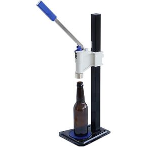 Manual Beer Lid Sealing Capper Soft Drinks Capping Machine Soda Water Sauce Bottles Cover Caper Hand Glass Wine Bottle For Beginnners DIY Use