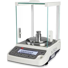Lab Analytical Balance Digital Precision Electronic Scale 120g*0.0001g 0.1mg For Beginnners DIY Use