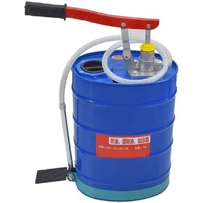 Automobile Hand Crank Oil Gear Oil Filler Manual Hand Pressure Transmission Oil Injection Pump Gear Box Tool for Beginners DIY(Blue)