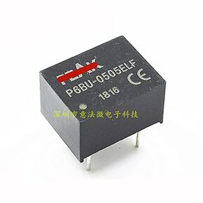 10pcs p6bu-0505felf DC/DC 1KV معزولة 1W وحدة طاقة الإخراج الفردية غير المنظمة