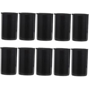 10pcs Film Canisters Lids Plastic Film Roll Canister Holder for Camera Sturdy and Portable