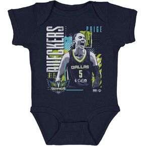 500 LEVEL Paige Bueckers Dallas Wings One-Piece Infant Bodysuit - Paige Bueckers Dallas Wings Draft Day