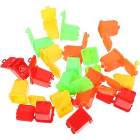 Realistic Mini Trash Can for Boys and Girls Pcs Boys and Girls Garbage Lid Educational Plaything Safe Plastic Material