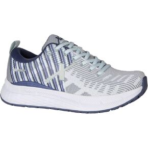 Steadfast Women's Orthopedic Walking/Running Shoes - White/Violet