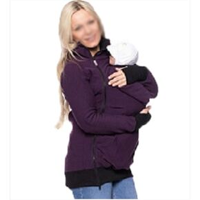 002,S, Baby Carrier Hoodie Jacket Soft and Comfortable 3 in 1 Kangaroo Coat Women with Zipper Pregnant Top Baby Wearing Baby Holder Spring and