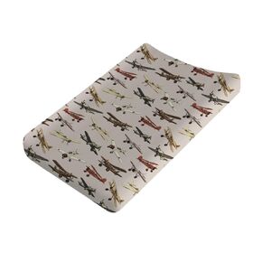 الطائرات القديمة أغطية وسادة تغيير الأطفال للأولاد الفتيات 32''x16 '' Retro Airplanes Transfer Travel Diaper Diaper Mats Comfor